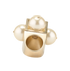Chanel 14S Statement Cube Ring, &pound;430, Jewellery, Pearl, Brass, Back view