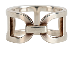 Hermes Ever Chaine D' Ancre Ring, Silver 925, SzR, 2*