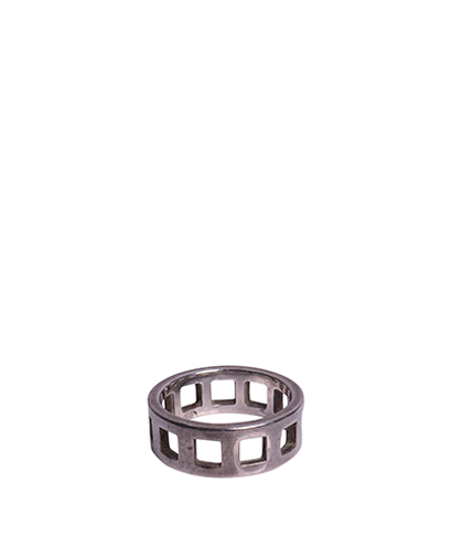 Gucci Ring With Squares, front view