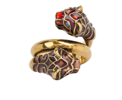 Gucci Snake Ring, front view