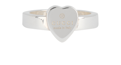 Gucci Heart Logo Ring, front view