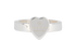 Gucci Heart Logo Ring, front view