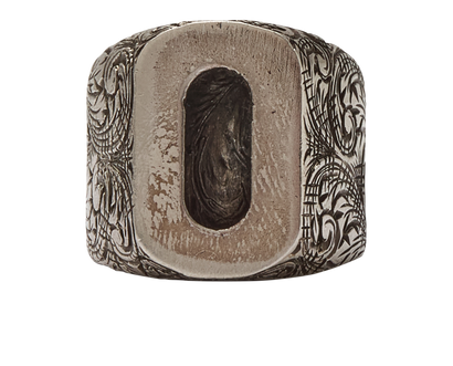 Gucci Initial Ring O, front view