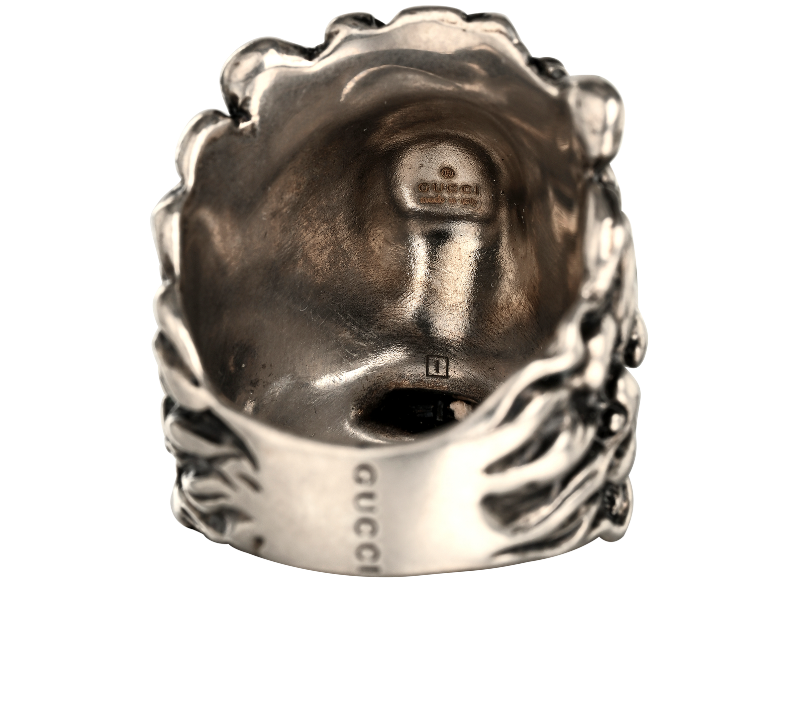 Gucci Lion Ring, &pound;130, Jewellery, Silver, Brass, Other view