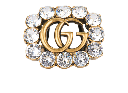 Gucci GG Crystals Ring, front view