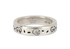 Gucci GG Band Ring, £80, Jewellery, Silver, Sterling Silver, Front view