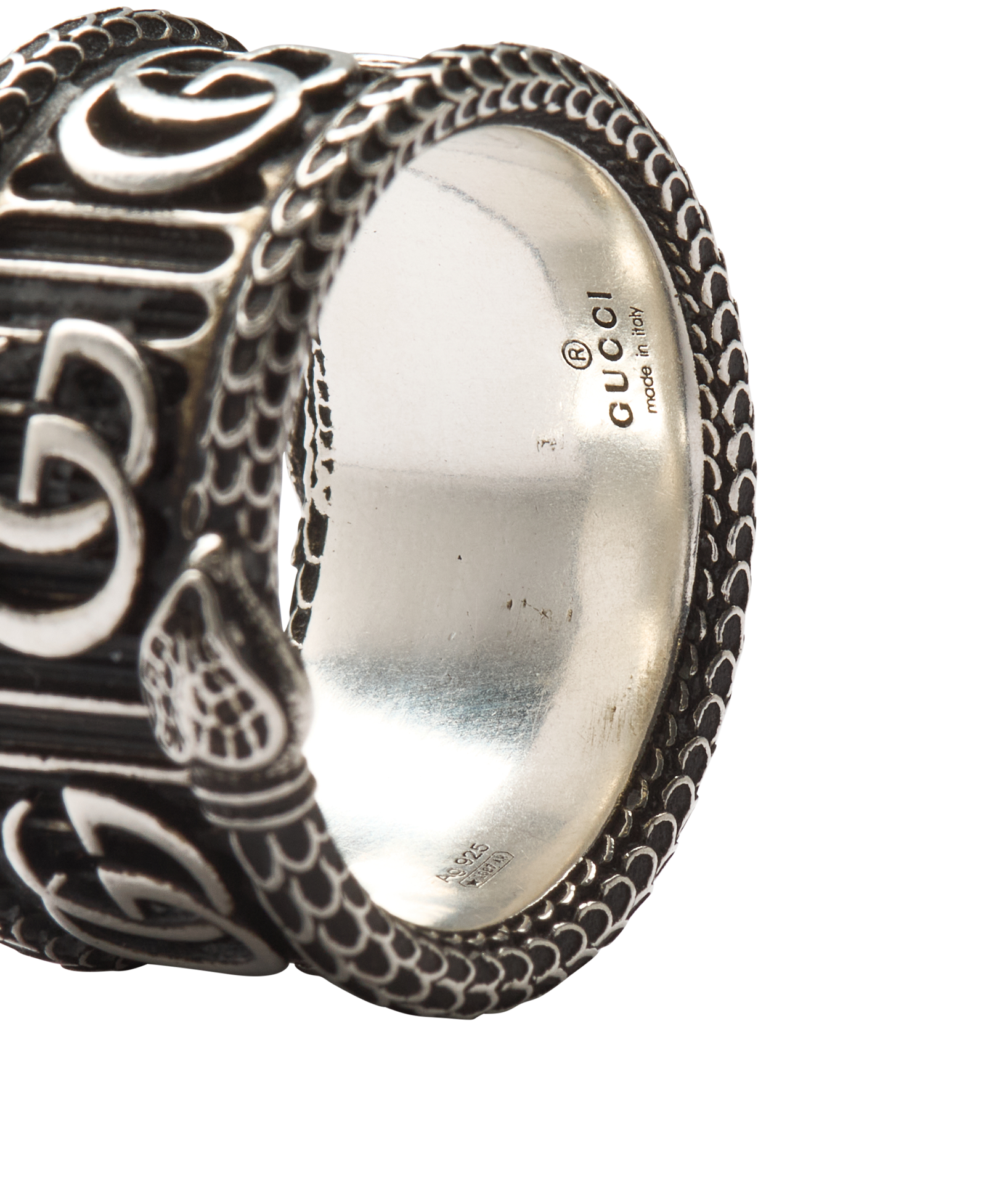 Pre-loved Gucci GG Snake Ring - £120