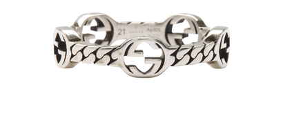 Gucci Interlocking G Ring, front view