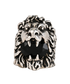 Gucci Lion Ring, &pound;110, Jewellery, Silver, Brass, Front view