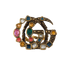 Gucci Double GG Embellished Ring, front view