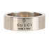 Gucci Wide Band Ring, &pound;90, Jewellery, Silver, Sterling Silver, Front view