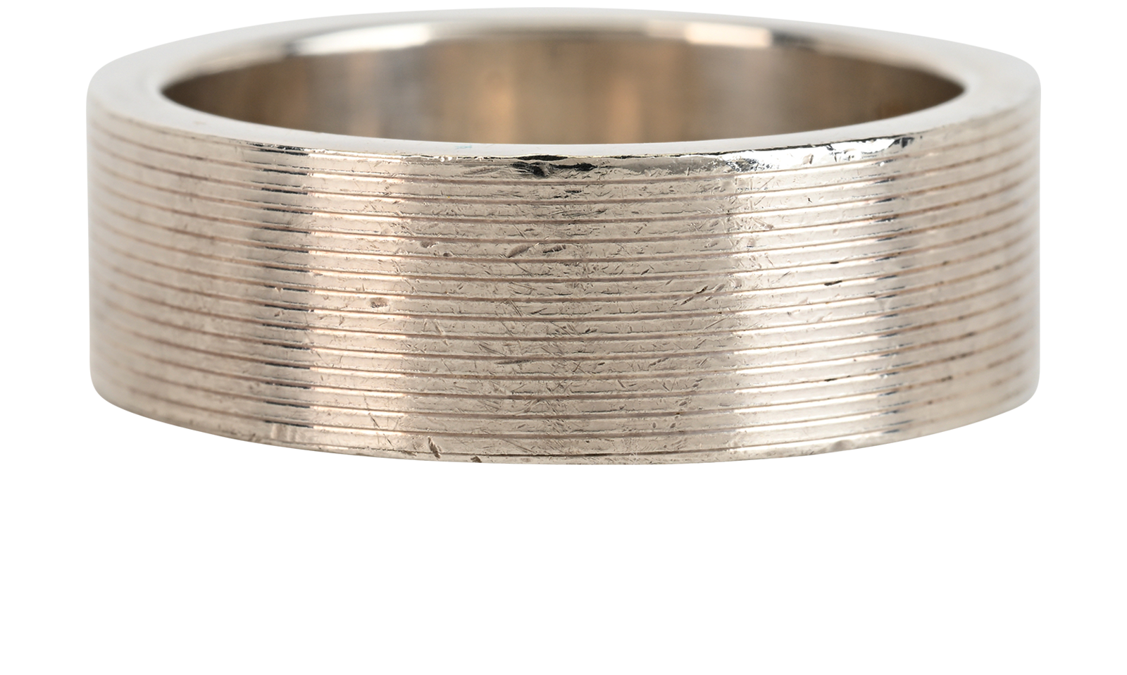 Gucci Wide Band Ring, &pound;90, Jewellery, Silver, Sterling Silver, Back view