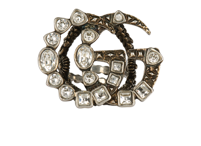 Gucci GG Crystal Ring, front view