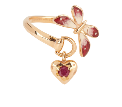 Gucci Butterfly Ring, front view