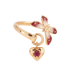 Gucci Butterfly Ring, front view