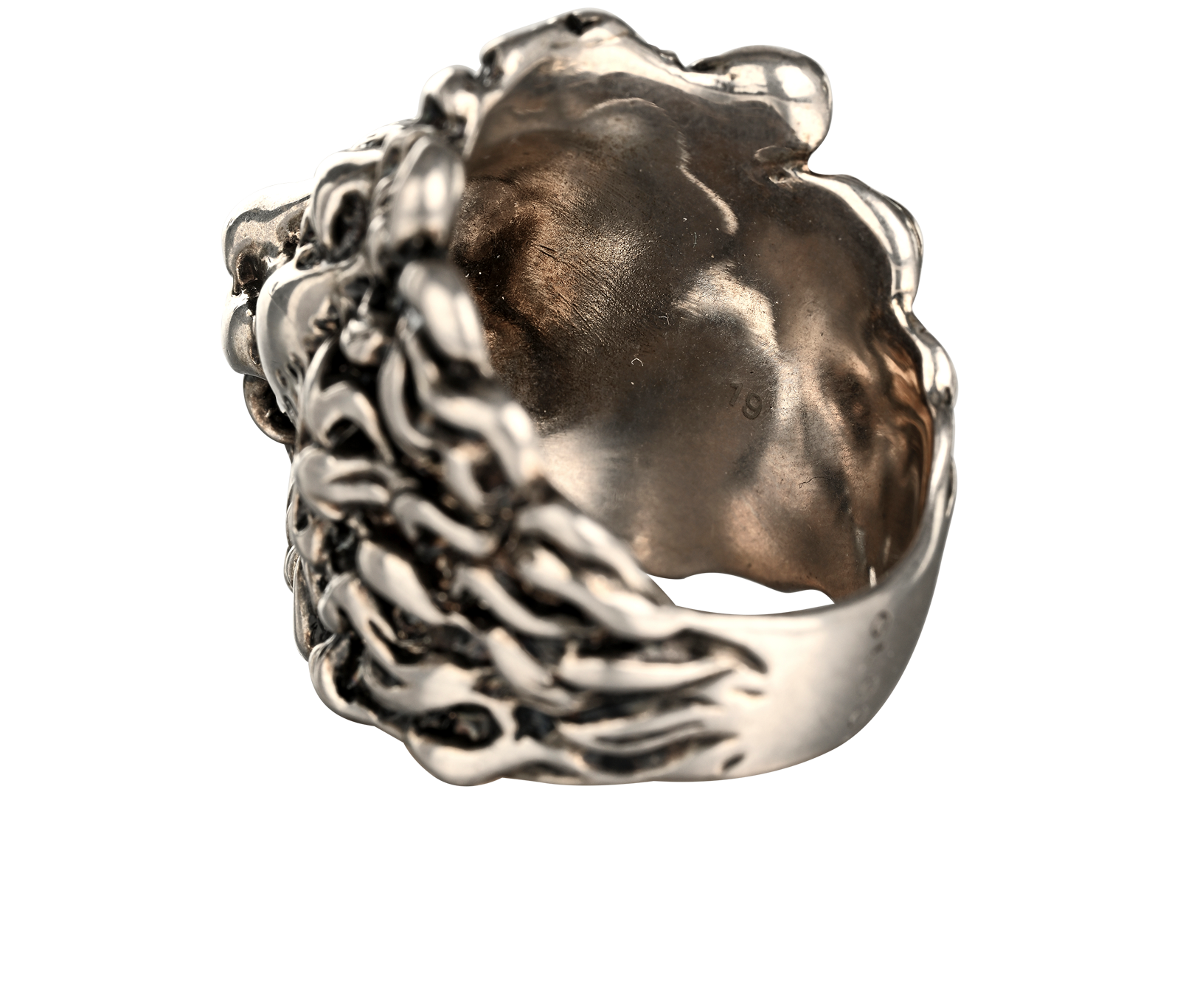 Gucci Lion Ring, &pound;130, Jewellery, Silver, Brass, Other view