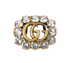Gucci GG Crystal Ring, front view