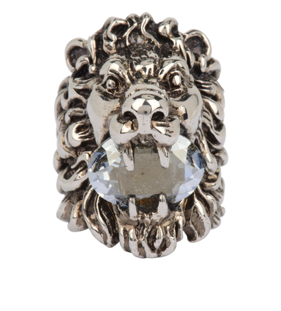 Gucci Lion Head Ring, front view