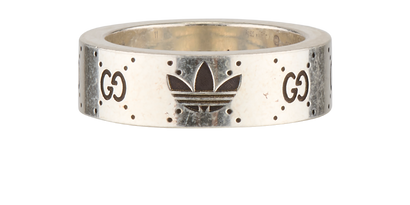 Gucci x Adidas Ring, &pound;110, Jewellery, Silver, Silver, Front view