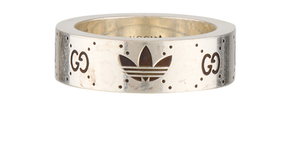 Gucci x Adidas Ring, &pound;110, Jewellery, Silver, Sterling Silver, Front view