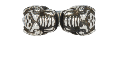 Gucci Tiger Heads Ring, front view
