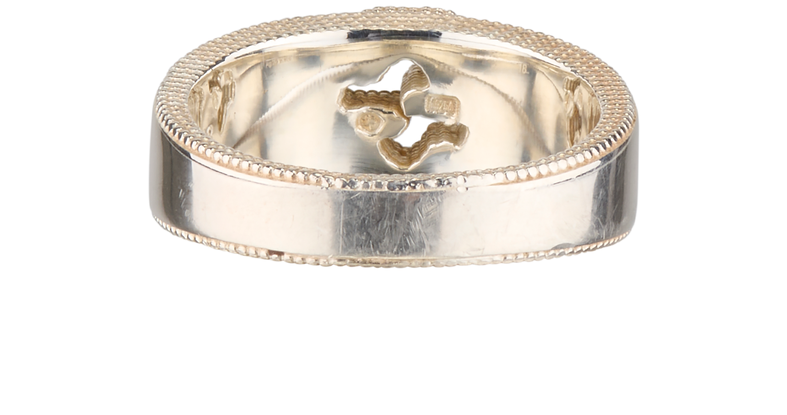 Gucci GG Ring, &pound;110, Jewellery, Silver, Sterling Silver, Back view