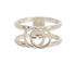 Gucci Interlocking GG Ring, front view