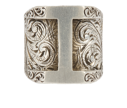 Gucci Initial Ring I, front view