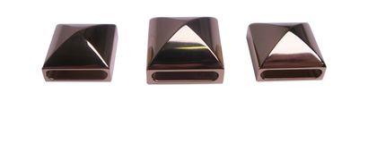 Hermes Medor Stud Scarf Rings, front view