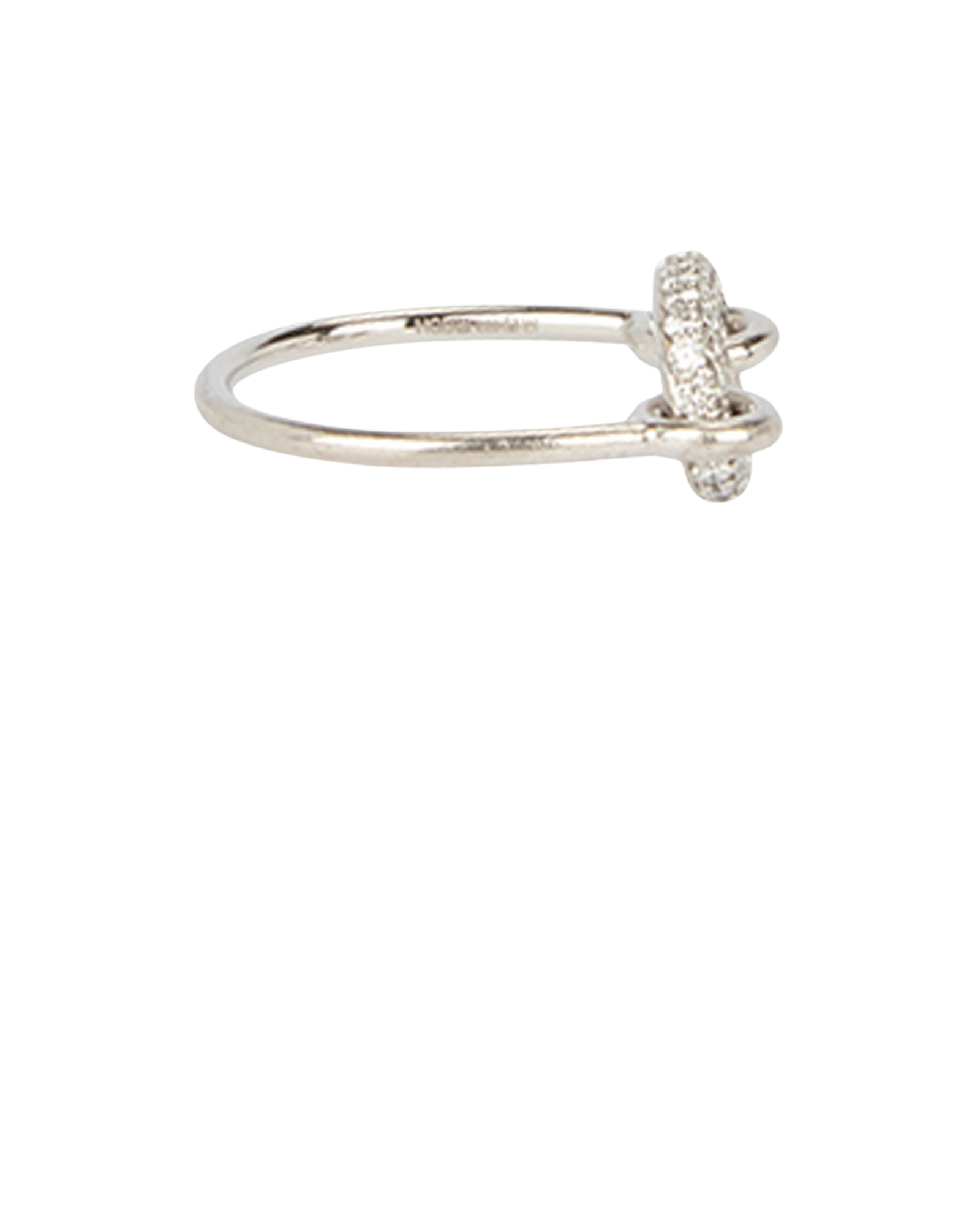 Hermès New Farandole Ring, &pound;2,100, Jewellery, Silver, Silver, Side view
