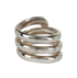 Hermes Spiral Ring, £250, Jewellery, Silver, Sterling Silver, Back view