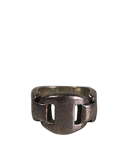 Hermes Cassiopee Ring,Sterling Silver,Box
