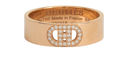 Hermes H D'Ancre Ring, front view