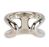 Hermès Osmose Ring, &pound;220, Jewellery, Silver, Silver, Back view