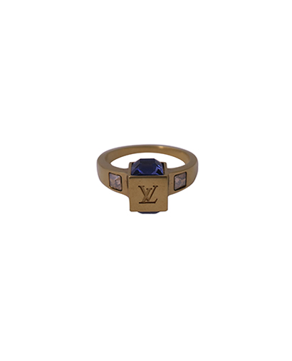 Louis Vuitton Gamble Logo Ring, front view