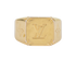 Louis Vuitton Monogram Signet Ring, front view