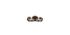Alexander McQueen King & Queen Skeleton Double Ring, back view