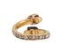 Alexander McQueen Wrap Around Skull Ring, back view