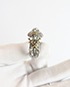 Alexander McQueen Double Skull Ring, side view
