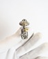 Alexander McQueen Double Skull Ring, bottom view