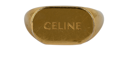 Celine Ring, £130, Jewellery, Gold, Brass, Front view