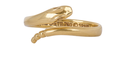Tiffany & Co Elsa Peretti Snake Ring, front view
