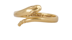Tiffany & Co Elsa Peretti Snake Ring, 18K Gold, Sz K, 2*