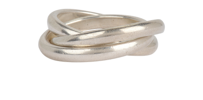 Tiffany & Co Triple Rolling Ring, front view