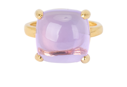 Tiffany Paloma Picasso Sugarstack Ring,18K Yellow Gold/Amethyst,Sz I,B,3*