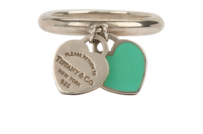 Tiffany Double Heart Ring, front view