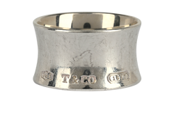 Tiffany & Co 1837 Ring, Sterling Silver, AG 925, 3*