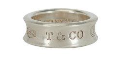 Tiffany & Co 1837 Ring, Silver 925, Sz K, 2*