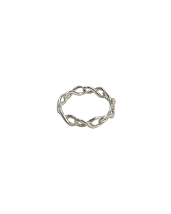 Infinity Ring, Sterling Silver, Silver, DB