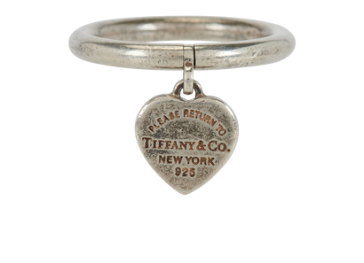 Tiffany 'Return to Tiffany' Heart Tag Ring, front view